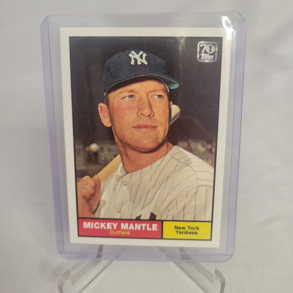 Mickey Mantle 1996 Topps Reprint 70 Years of Topps #22